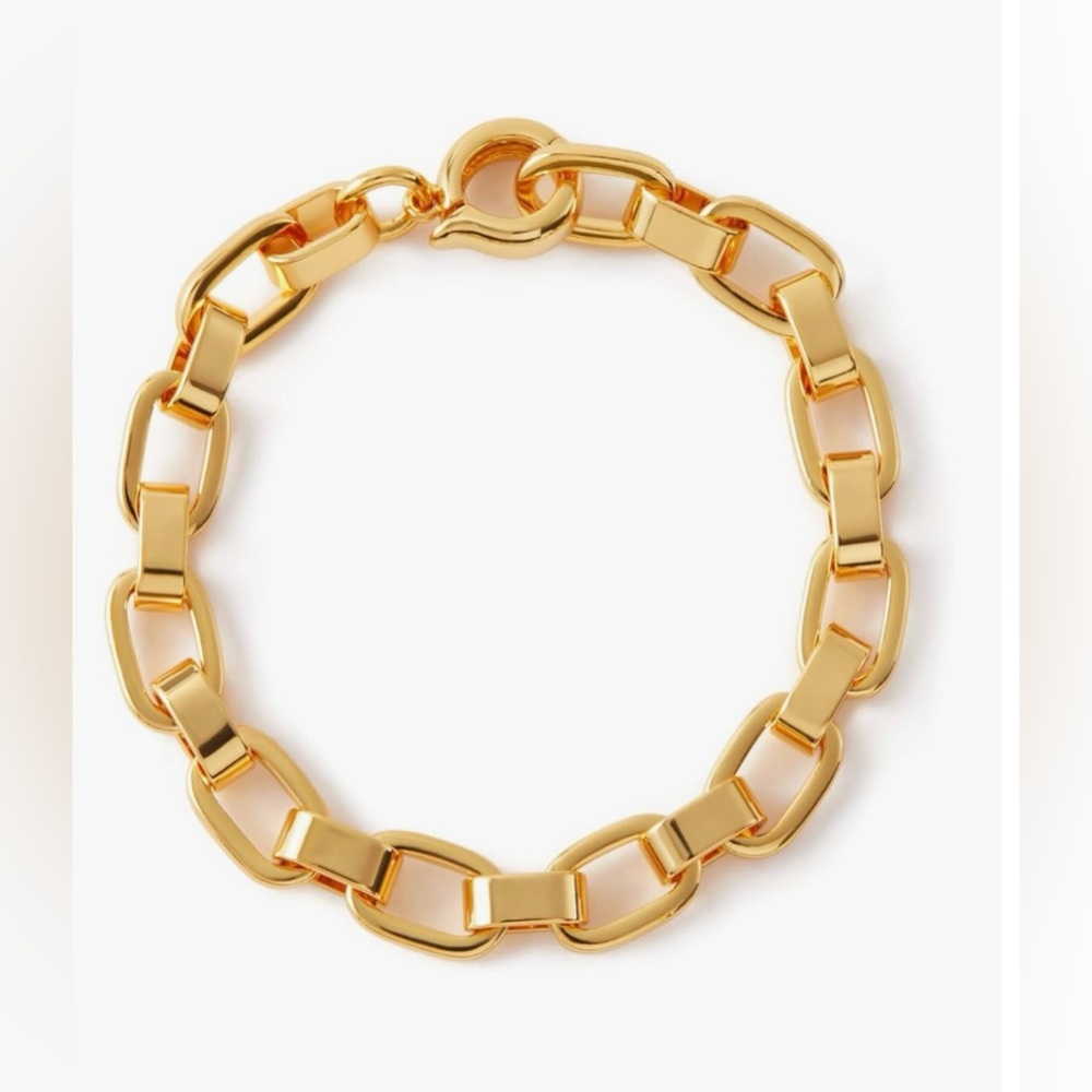 RETAIL 💰350 14K GOLD Chunky Chain Link Bracelet